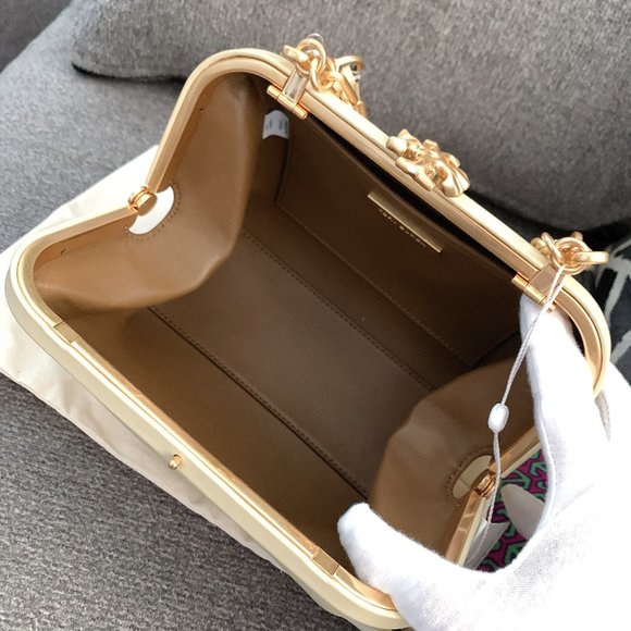 NWT Tory Burch Butter Milk 82256 Cleo small bag - Picture 6 of 8